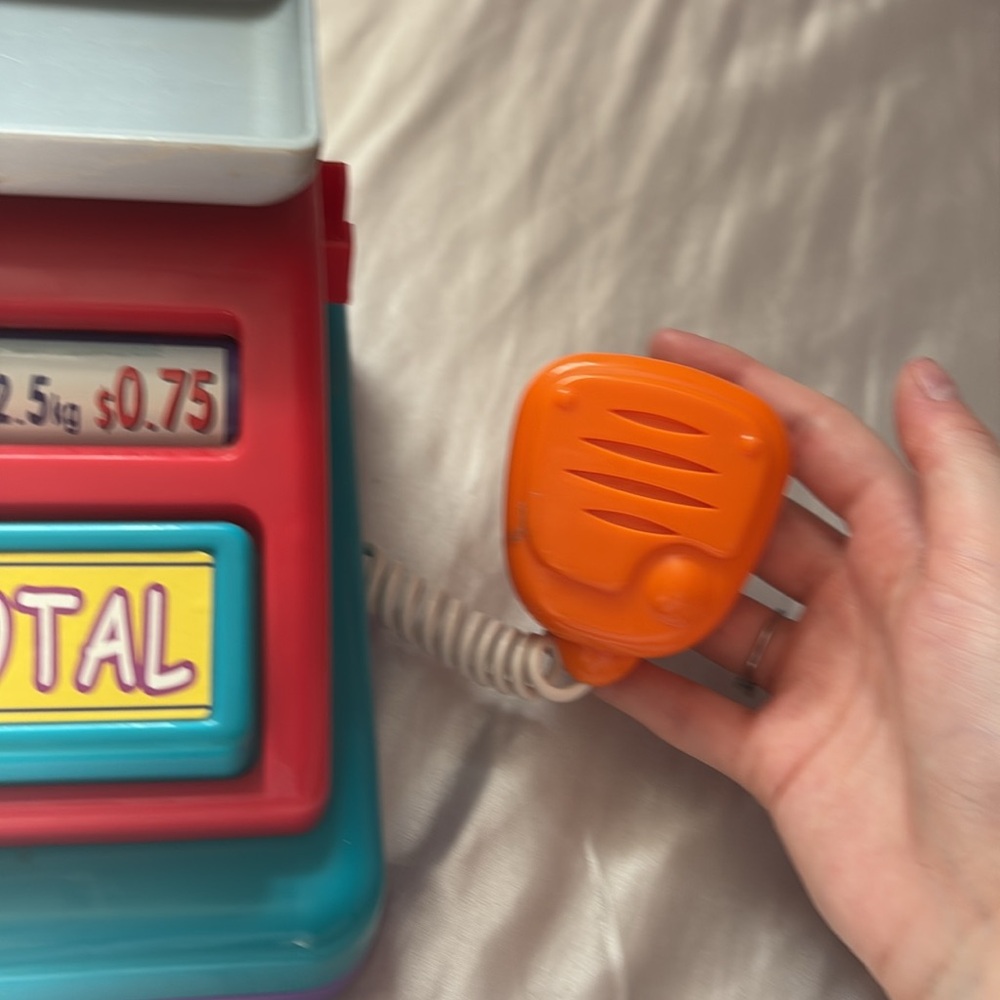 Kids Toy Cash Register with Calculator - Multicolor - Picture 3 of 4